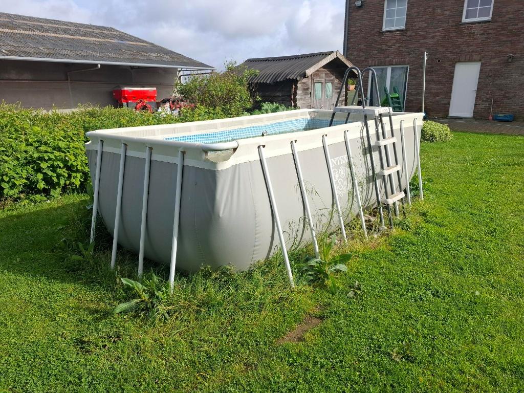 Intex-zwembad, Tuin en Terras, Ophalen, Gebruikt, 80 tot 120 cm, Minder dan 200 cm