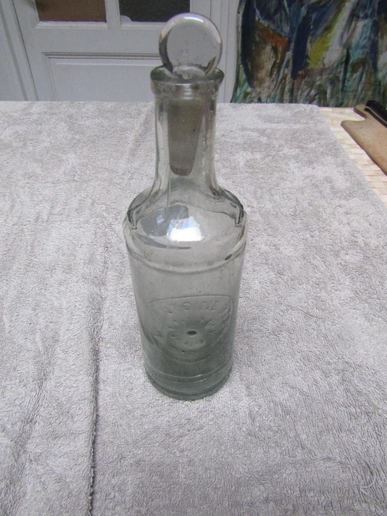 Flacon apoticaire transparent moulé, H25-DF7-DG3, 1200g, Enlèvement ou Envoi