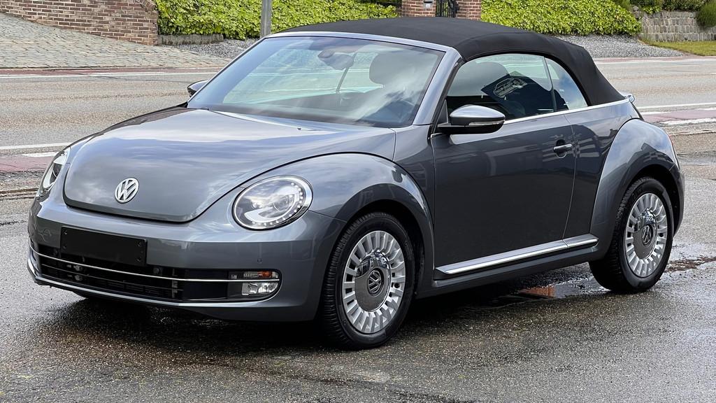 Volkswagen Beetle CABRIO Beetle Cabriolet 1.2 TSI AUTOMAAT B, Autos, 1197 cm³, Argent ou Gris, Achat, 105 ch