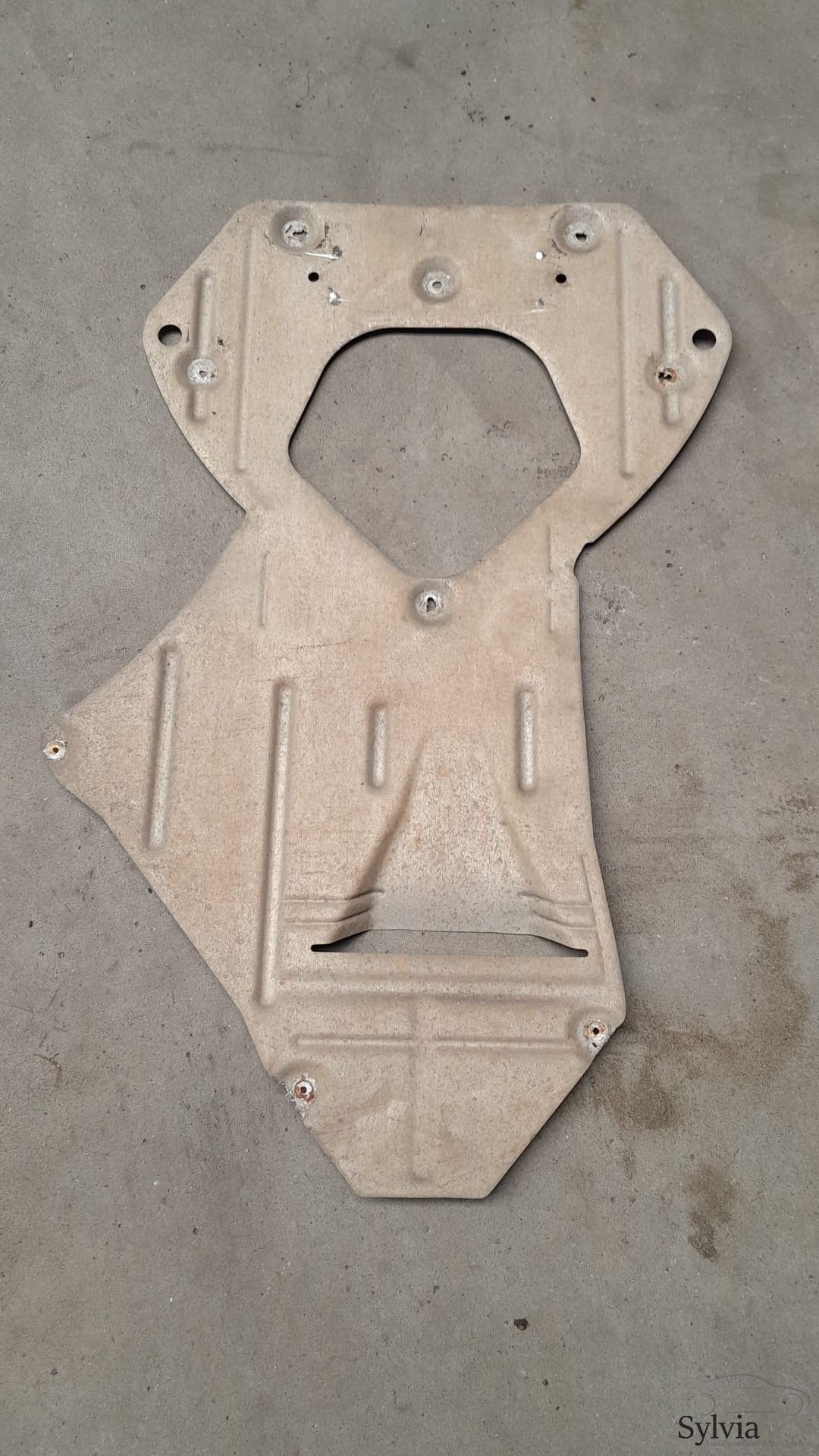 Onderplaat hittebestendige plaat BMW Z4 E85 E86 51487047808, -, Utilisé, -, -
