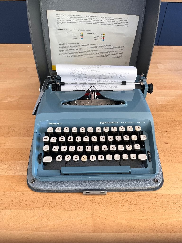 typemachine schijfmachine Remington, Diversen, Ophalen