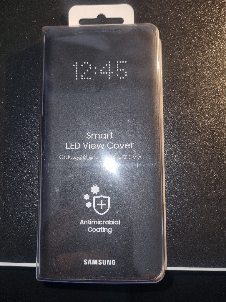 Galaxy S21 Ultra / S21 Ultra 5G Smart led view cover, Télécoms, Enlèvement, Neuf, Autres modèles, Étui à rabat