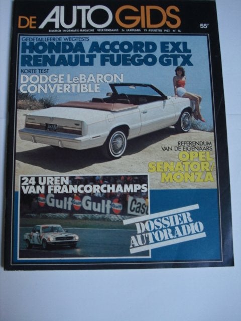 AutoGids76, Verzenden, Gelezen, Algemeen