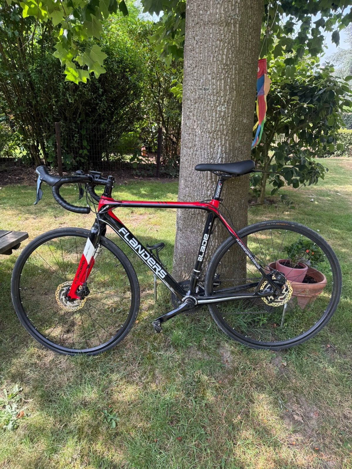 Flanders crossfiets (cx bike), Fietsen en Brommers, Fietsen | Racefietsen, Ophalen, Zo goed als nieuw, Carbon
