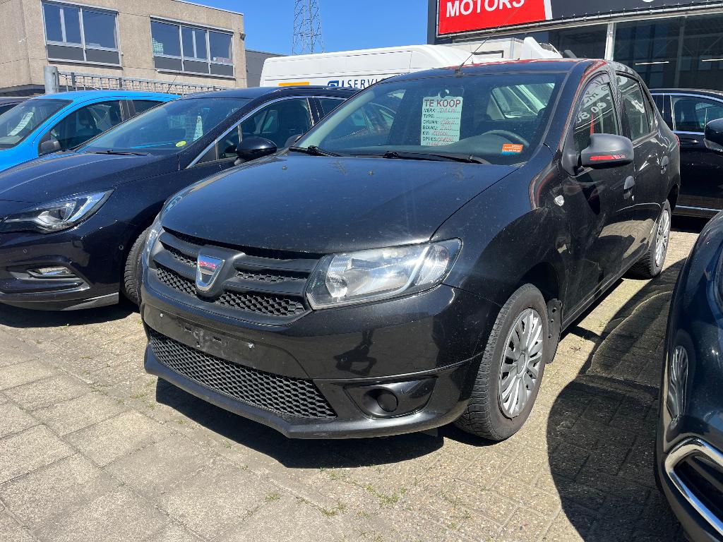 Dacia Logan euro 5 diesel, Auto's, Voorwielaandrijving, Stof, Zwart, 4 cilinders