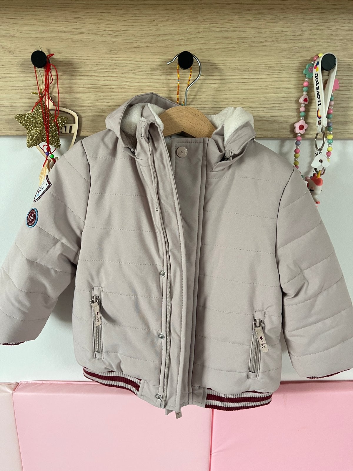 noukie's boy winter jas, Kinderen en Baby's, Kinderkleding | Maat 98, Ophalen of Verzenden, Zo goed als nieuw, Jas