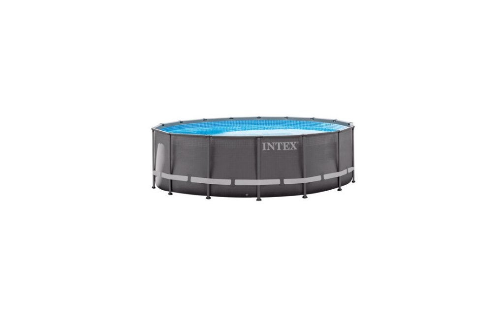 Intex Ultra Frame XTR - 549 x 132 cm (inc zandfilterpomp), Jardin & Terrasse, Piscines, 300 cm ou plus, Rond, Enlèvement, Utilisé