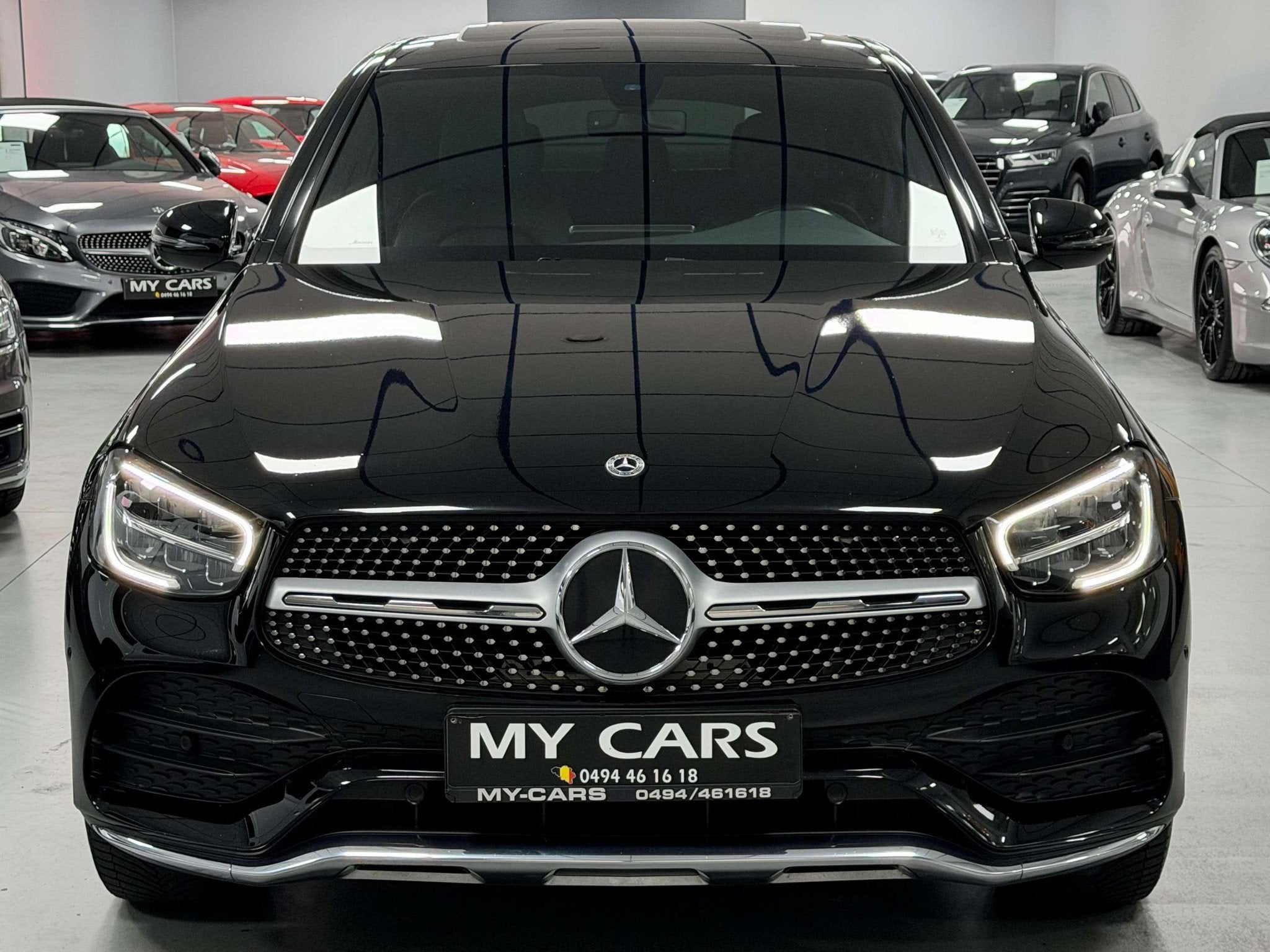 Mercedes-Benz GLC 200 D 163 Cv Coupé 4-Matic Pack-AMG Full, Cuir, Achat, 140 g/km, Euro 6