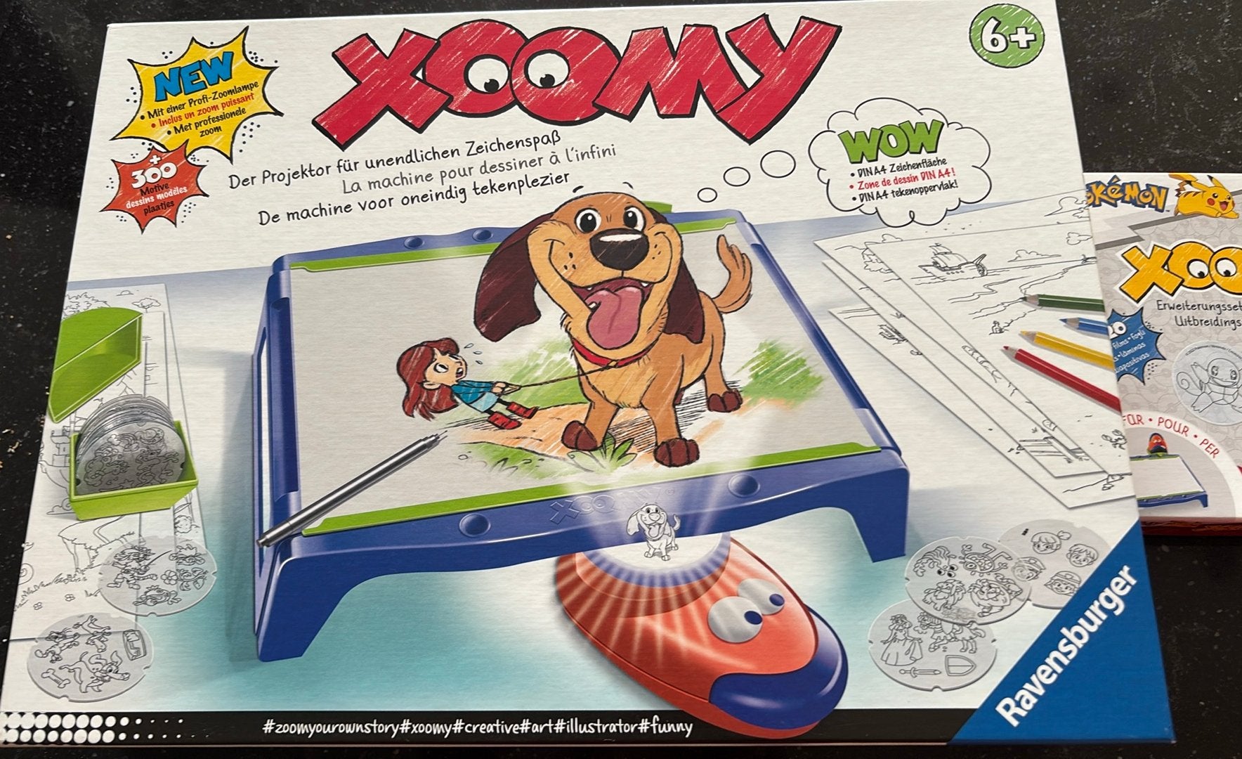 Xoomy tekentafel, Ophalen, Zo goed als nieuw
