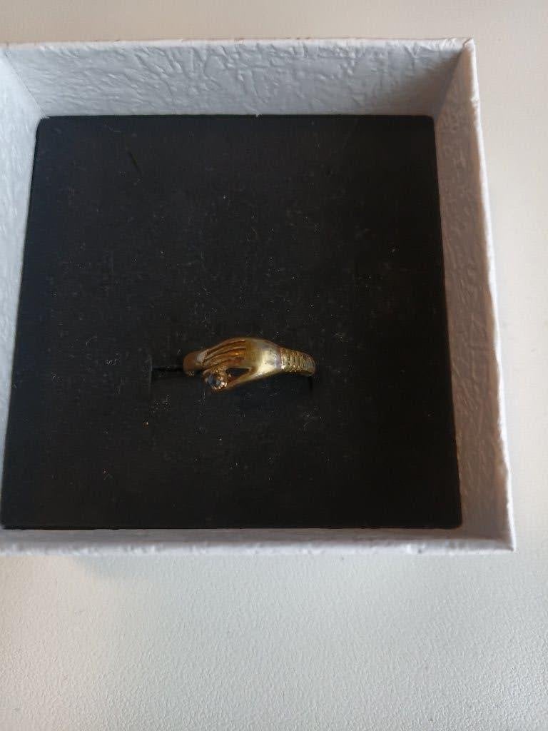 Juwelen Ring, Ophalen, Gebruikt, Met edelsteen, Dame