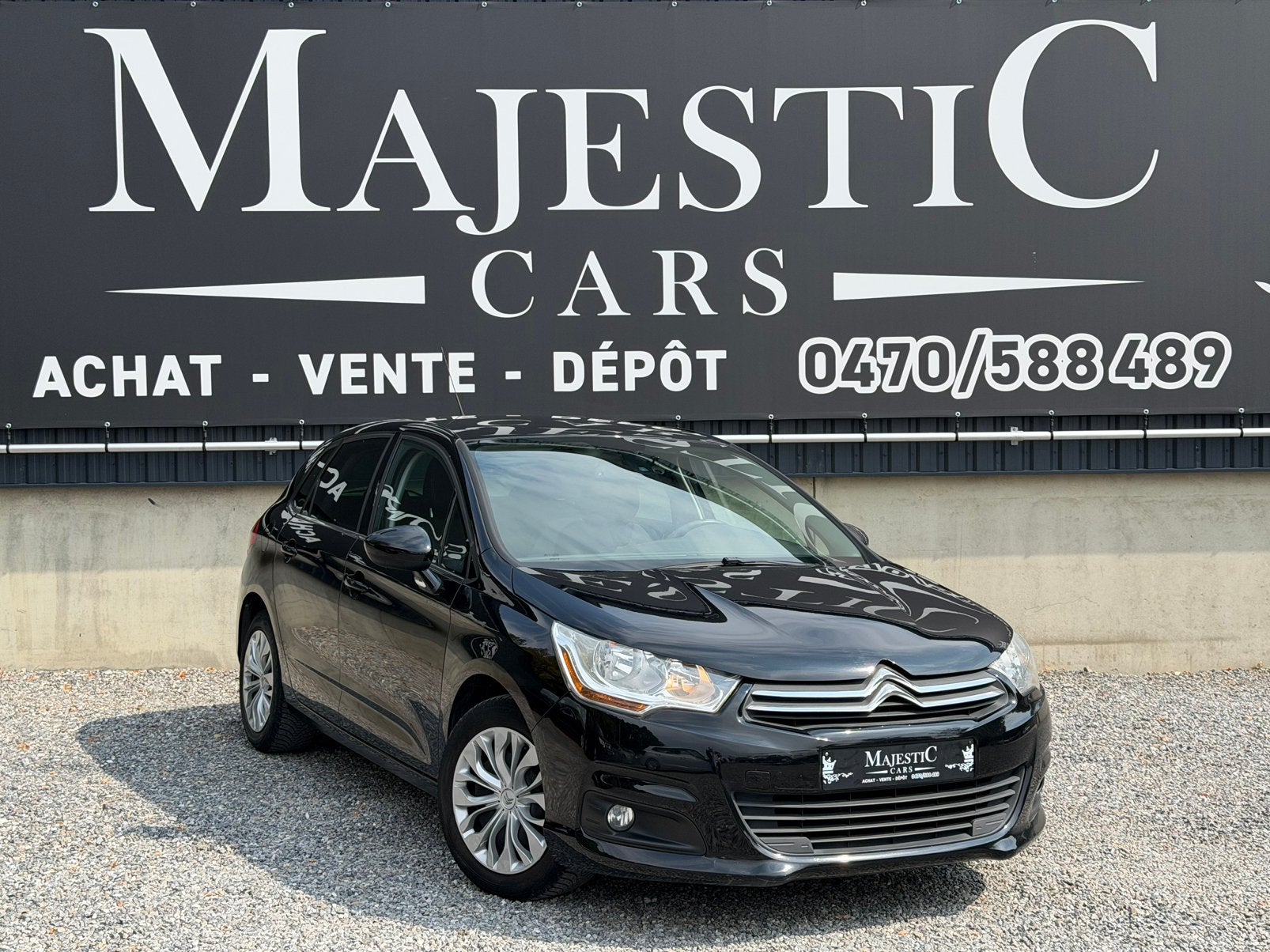 Citroen C4 1.4i VTi, Auto's, Voorwielaandrijving, Zwart, 4 cilinders, Zwart