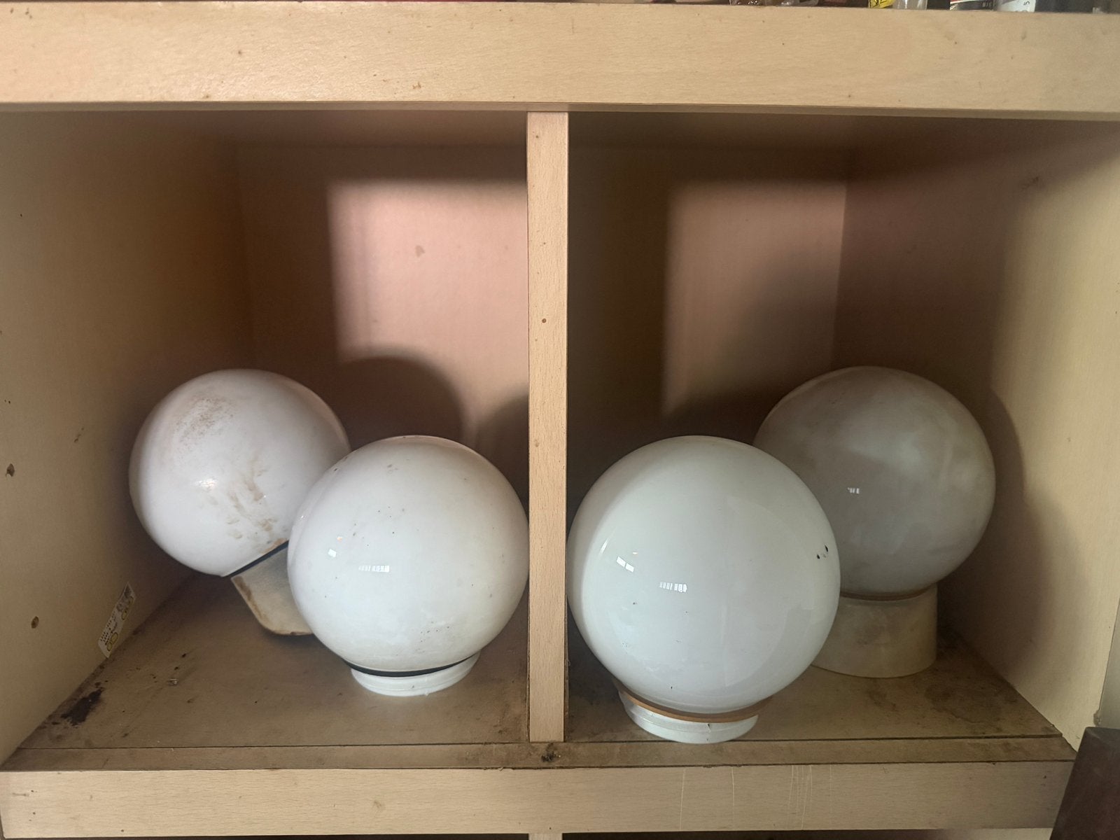 Glazen lampen bollen, Ophalen, Gebruikt, Overige typen