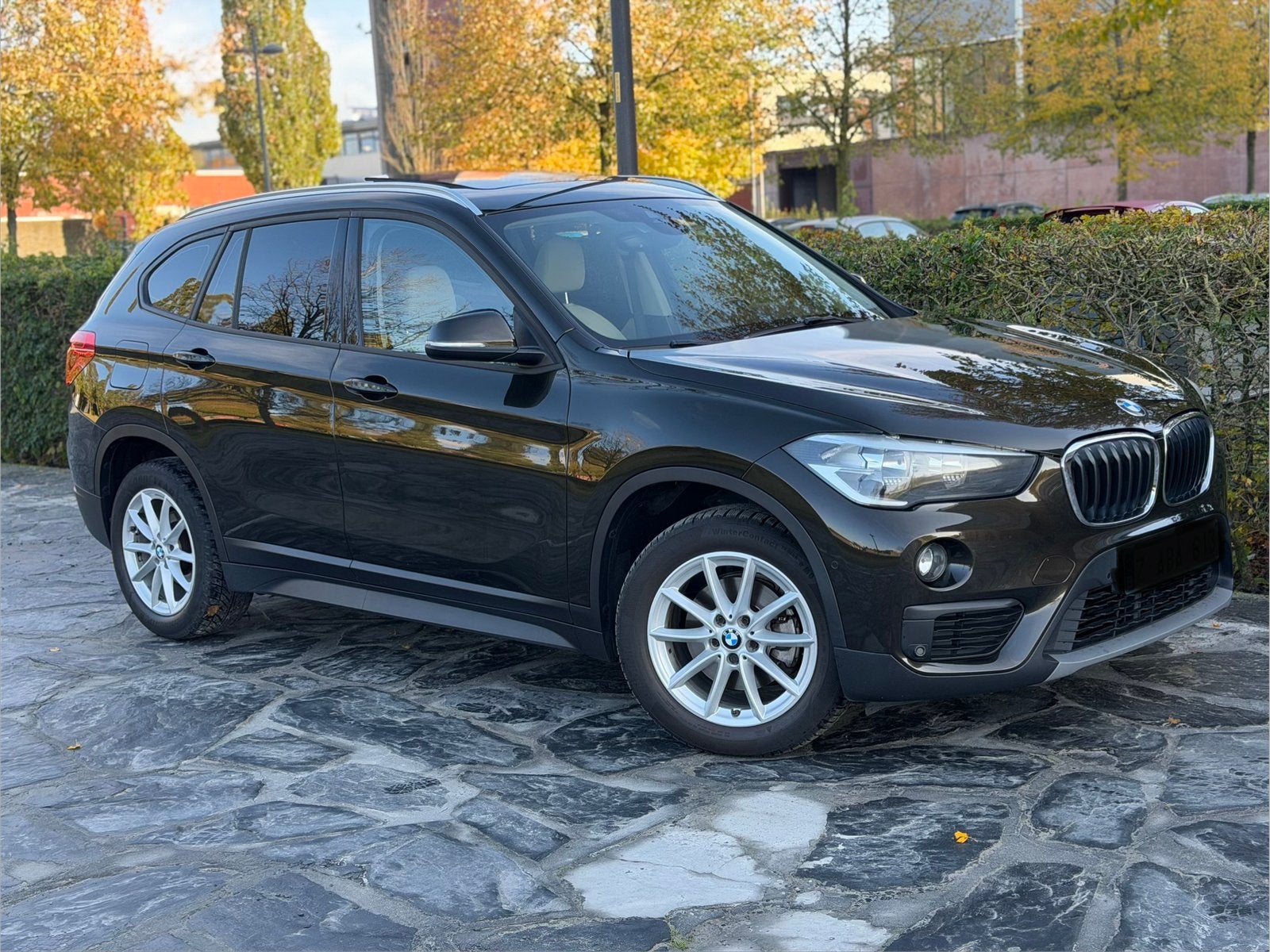 Bmw x1 f48 / 18d / sDrive / Automaat / Pano / Garantie, Testrit aan huis, 1995 cc, 4 cilinders, Bruin