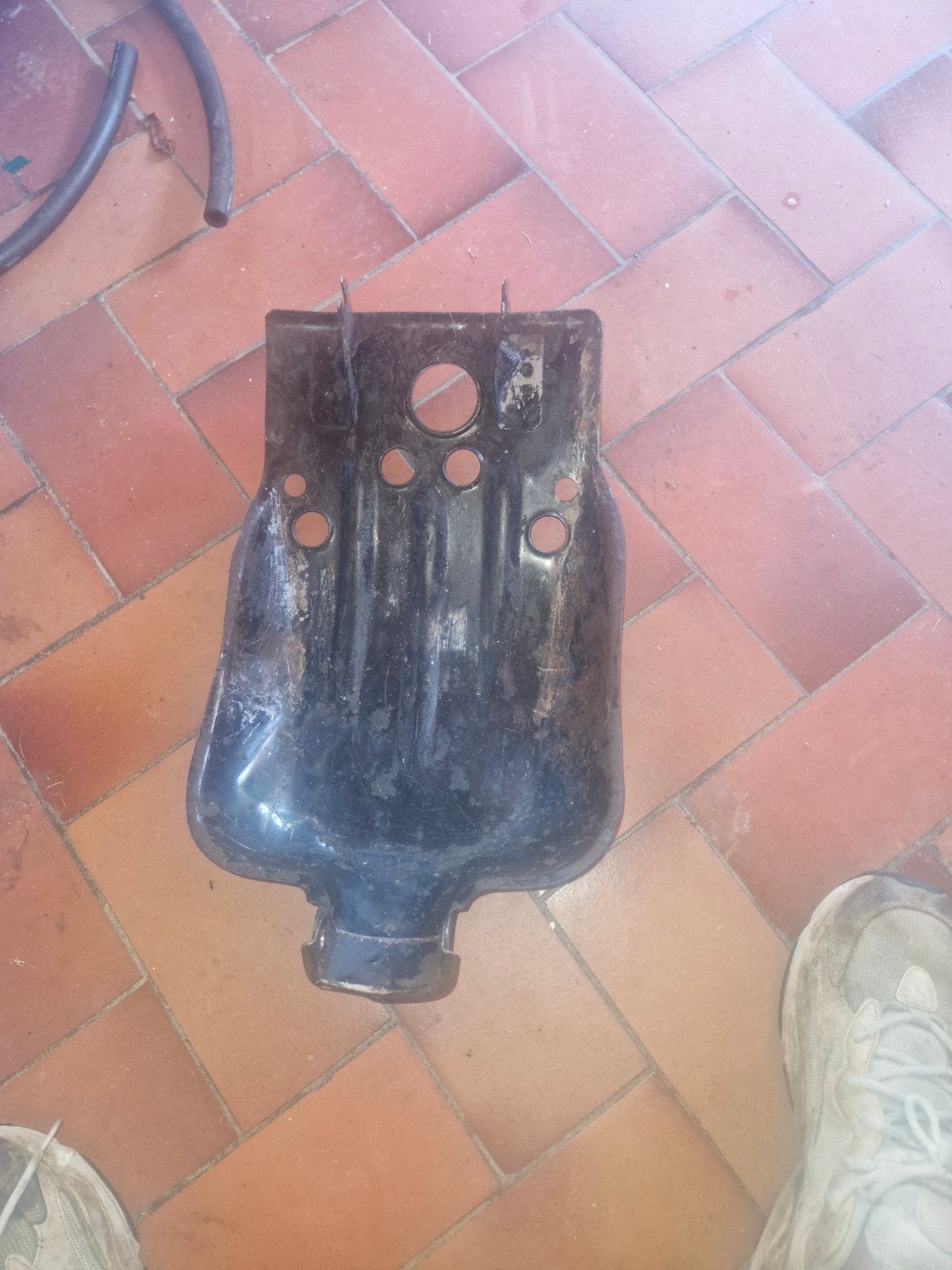 Honda xl xr 250 motor becherm plaat, Ophalen