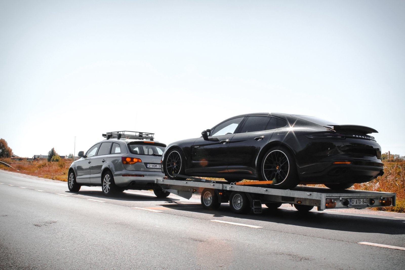 Auto transport, Transport voor keuring en terug., Ophalen