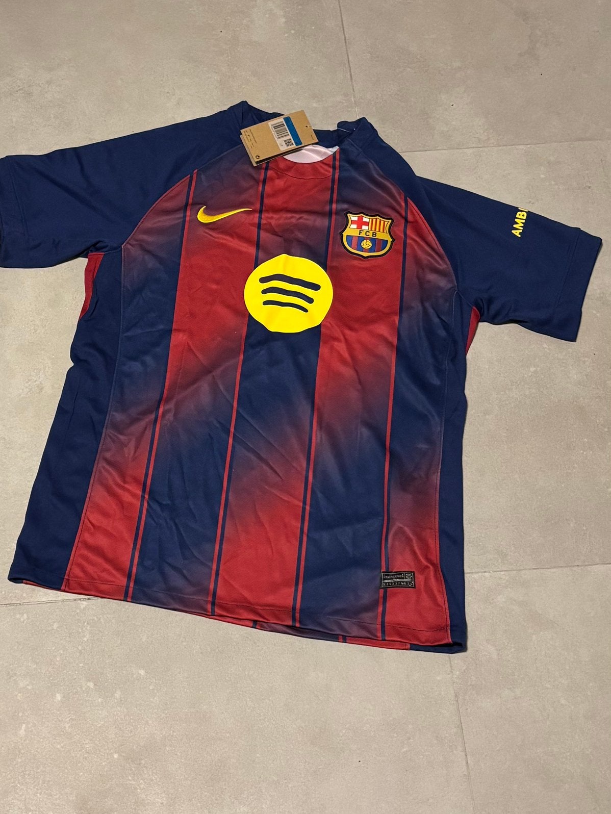 Fc barcelona jersey 2025/2026, Maat M, Ophalen of Verzenden, Zo goed als nieuw