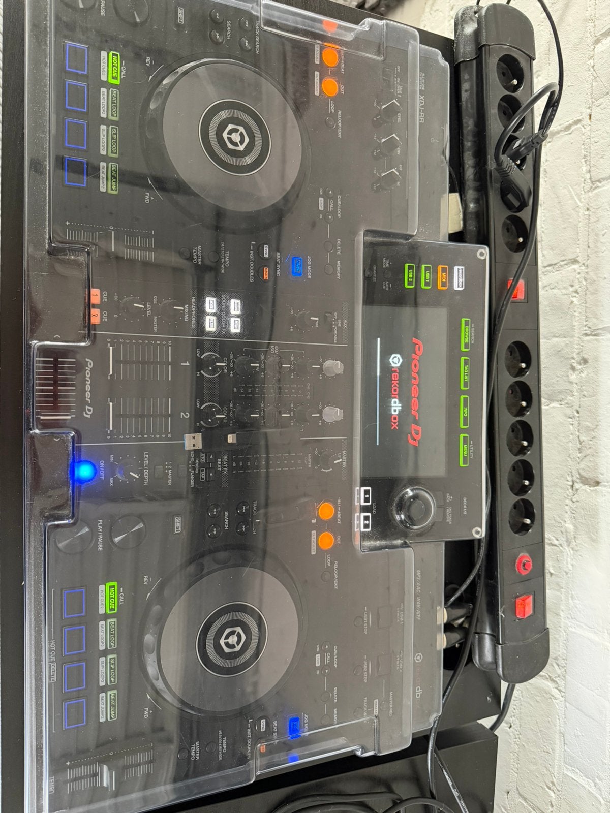 Pioneer XDJ-RR DJ Controller + 2 Devine Boxen – Complete set, Informatique & Logiciels, Cartes mères, Comme neuf, Enlèvement