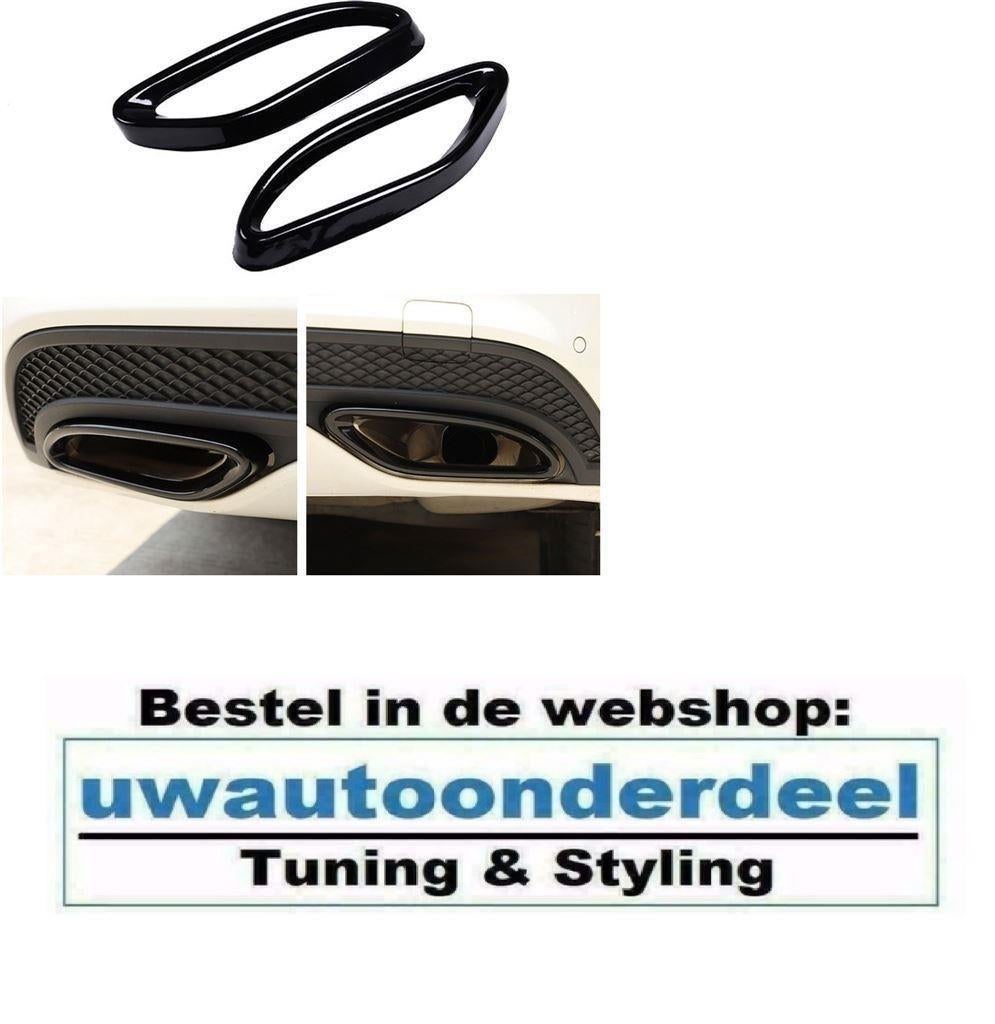 AMG Look Black uitlaat trim Enkel Frame Voor Mercedes, Envoi