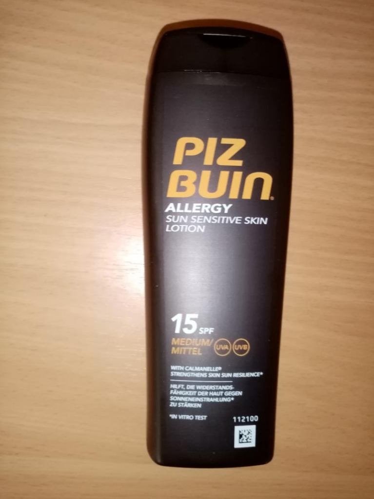 nieuw Piz Buin "Allergy "lotion 15 spf UVA UVB zonne-allergy, Handtassen en Accessoires, Ophalen of Verzenden, Nieuw, Zonnebrand of After Sun