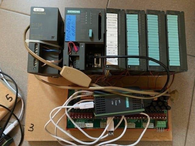 PLC S7-300 kompleet om met te leren programmeren, Hobby en Vrije tijd, Elektronica-componenten, Ophalen, Gebruikt