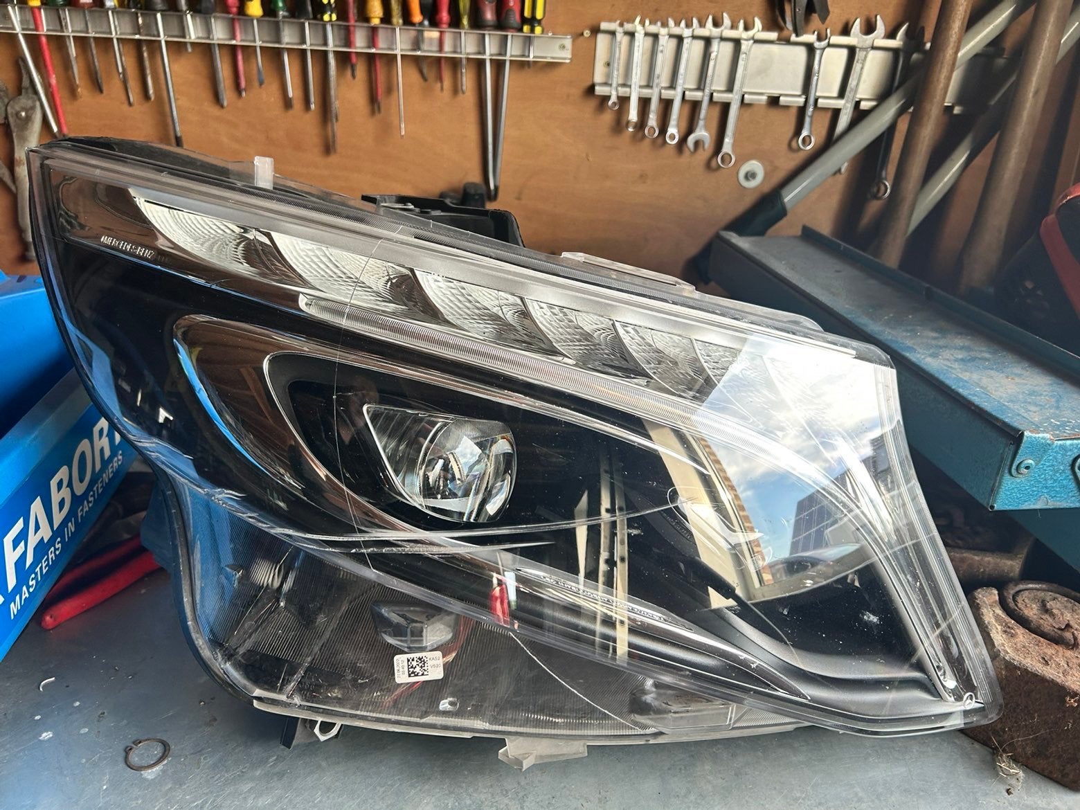 Mercedes koplamp, Auto-onderdelen, Verlichting, Ophalen, Gebruikt, Mercedes-Benz