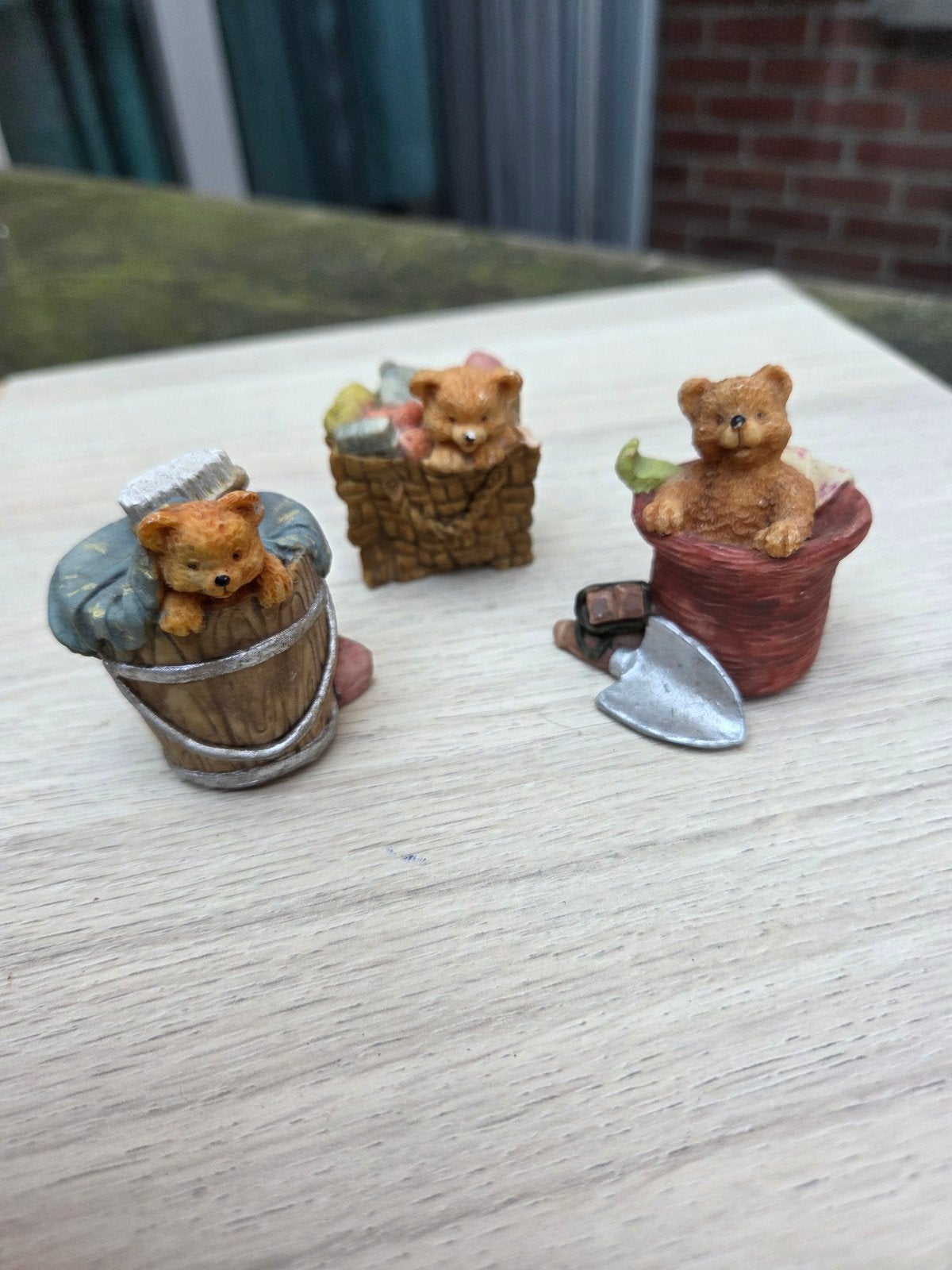 3 x beren beeldje., Verzamelen, Beelden en Beeldjes, Ophalen of Verzenden