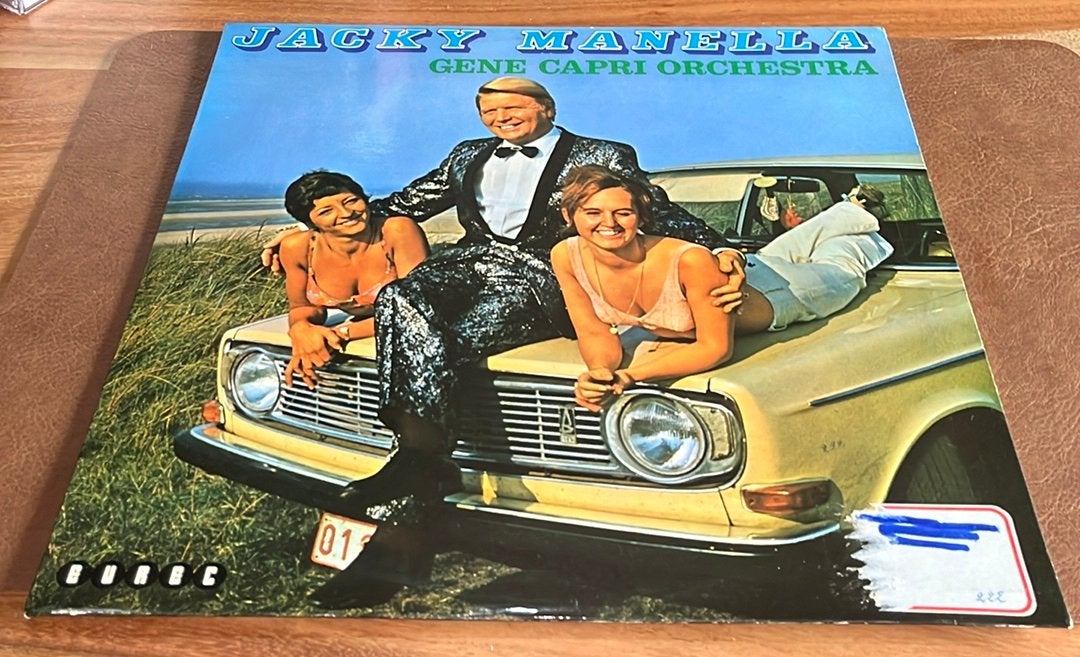 Jacky Manella - Gene Capri Orchestra - Vinyl LP, CD & DVD, Vinyles | Classique, Enlèvement ou Envoi, Utilisé
