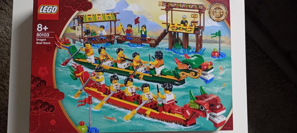 NIEUW Lego 80103 Dragon boat race, Ophalen of Verzenden, Nieuw, Complete set, Lego