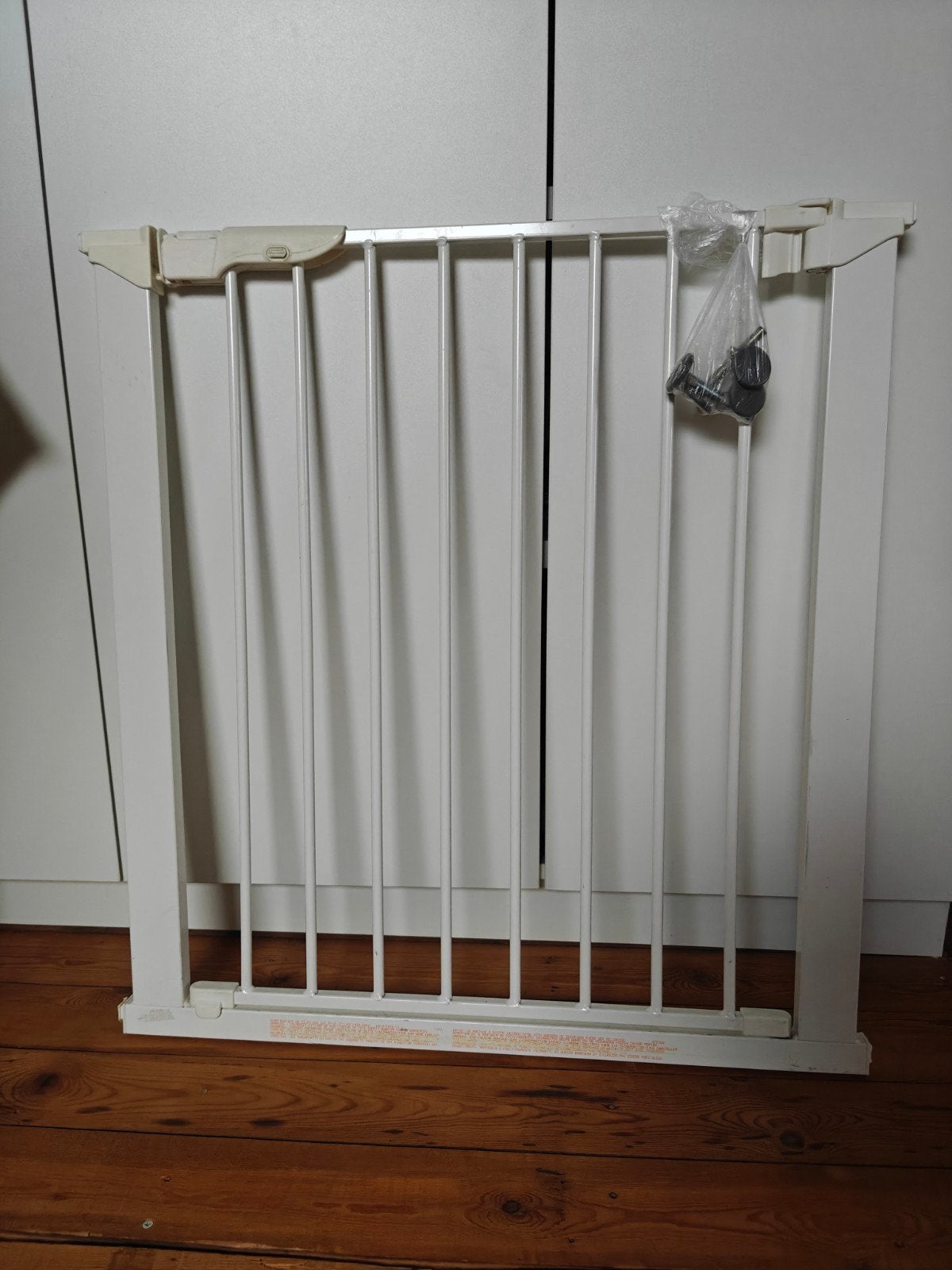 Portail en métal/portail de porte/barrière d'escalier Baby D, Barrière de sécurité, Comme neuf, Enlèvement, Métal ou Fer