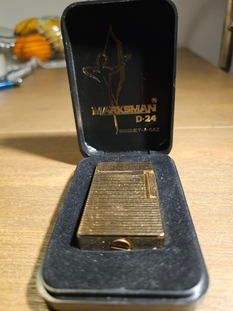 Aansteker van Marksman verguld nieuw, Ophalen, Nieuw, Aansteker