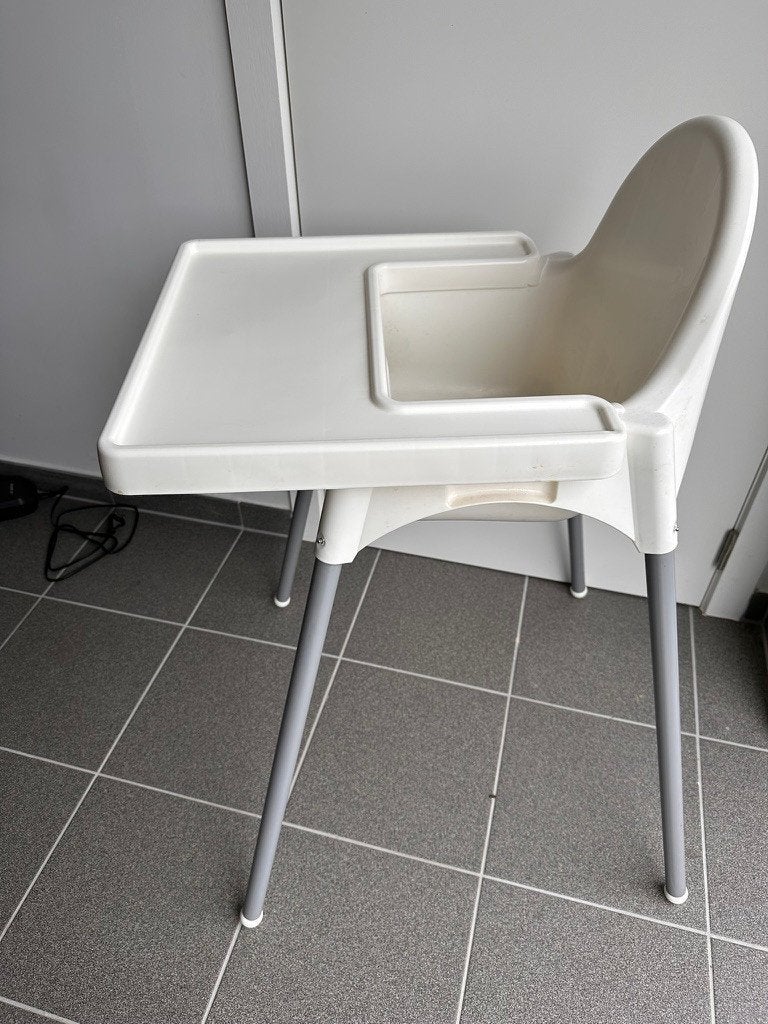 IKEA ANTILOP kinderstoel incl veiligheidsriempjes + kussen, Ophalen, Gebruikt, Gordel(s)