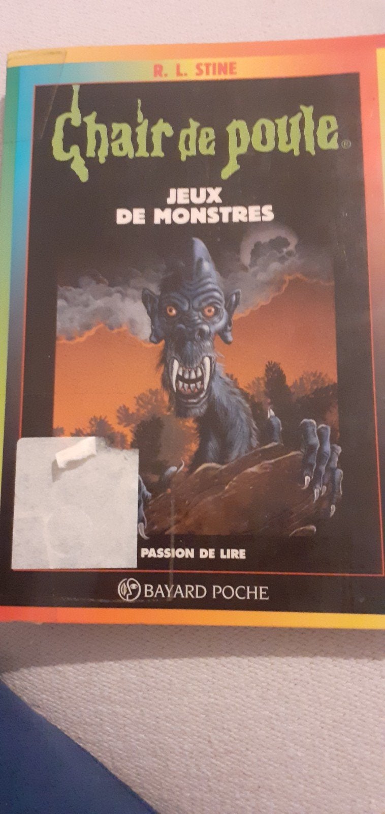 livre chair de poule, Livres, Enlèvement, Comme neuf, R.l.stine