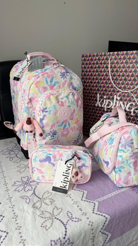Kipling ensemble, Handtassen en Accessoires, Tassen | Schooltassen, Ophalen of Verzenden, Nieuw