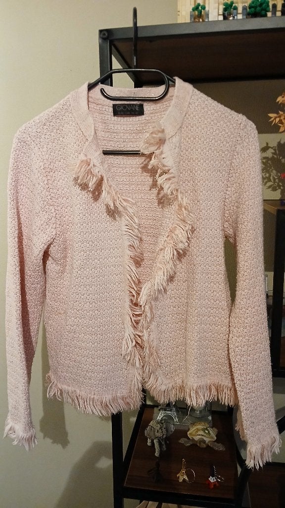 lichtroze vest van Giovane, Taille 38/40 (M), Enlèvement ou Envoi, Rose, Comme neuf