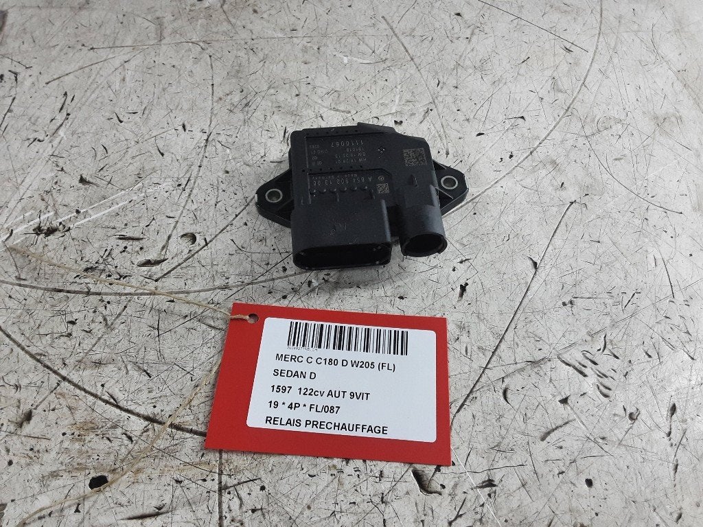 VOORGLOEI RELAIS Mercedes-Benz C (W205) (A6549001300), Gebruikt, Mercedes-Benz, Dialog.mb@mercedes-benz.com, Mercedes-Benz AG