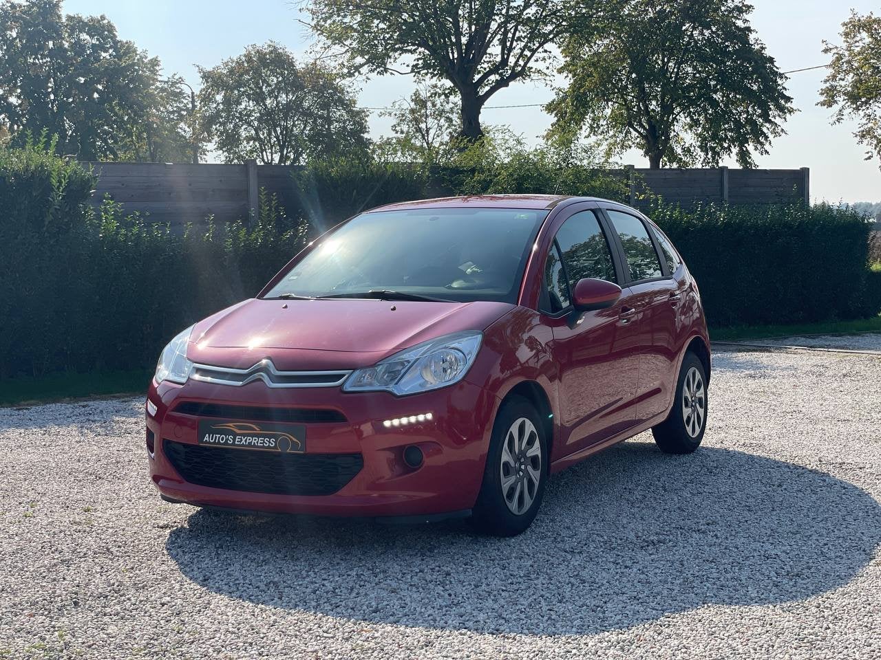 Citroen C3/1.2Benzine/Cruise/Clima/Garantie/*, Autos, Rouge, 80 ch, Achat, Euro 6