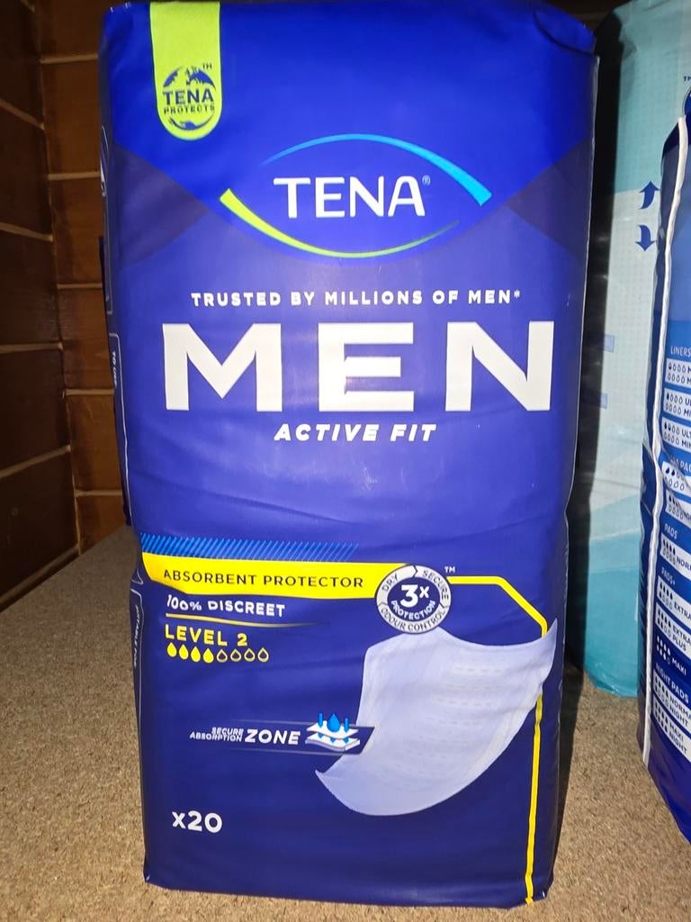 Tena Men active fit, Diversen, Ophalen