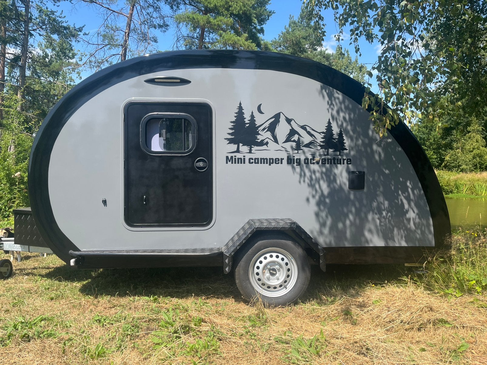 Teardrop trailer fully off grid, Caravanes & Camping, Particulier, 500 - 750 kg, Réfrigérateur