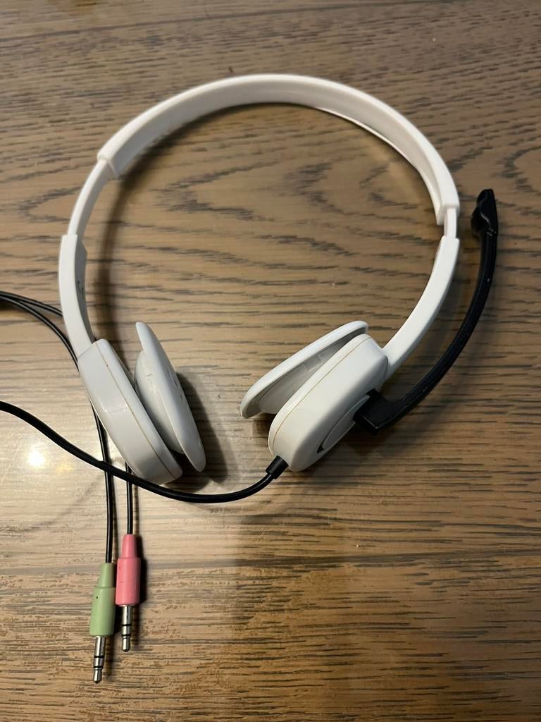 Casque Logitech avec microphone, Enlèvement, Comme neuf