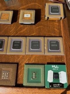 Lot CPU gold, Enlèvement ou Envoi, Utilisé
