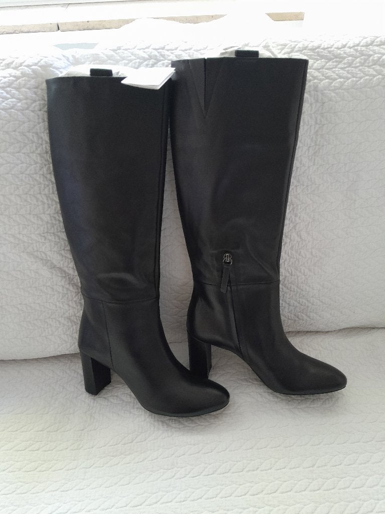 GEOX - Zwarte laarzen met hoge hakken, Kleding | Dames, Geox, Hoge laarzen, Zwart, Nieuw