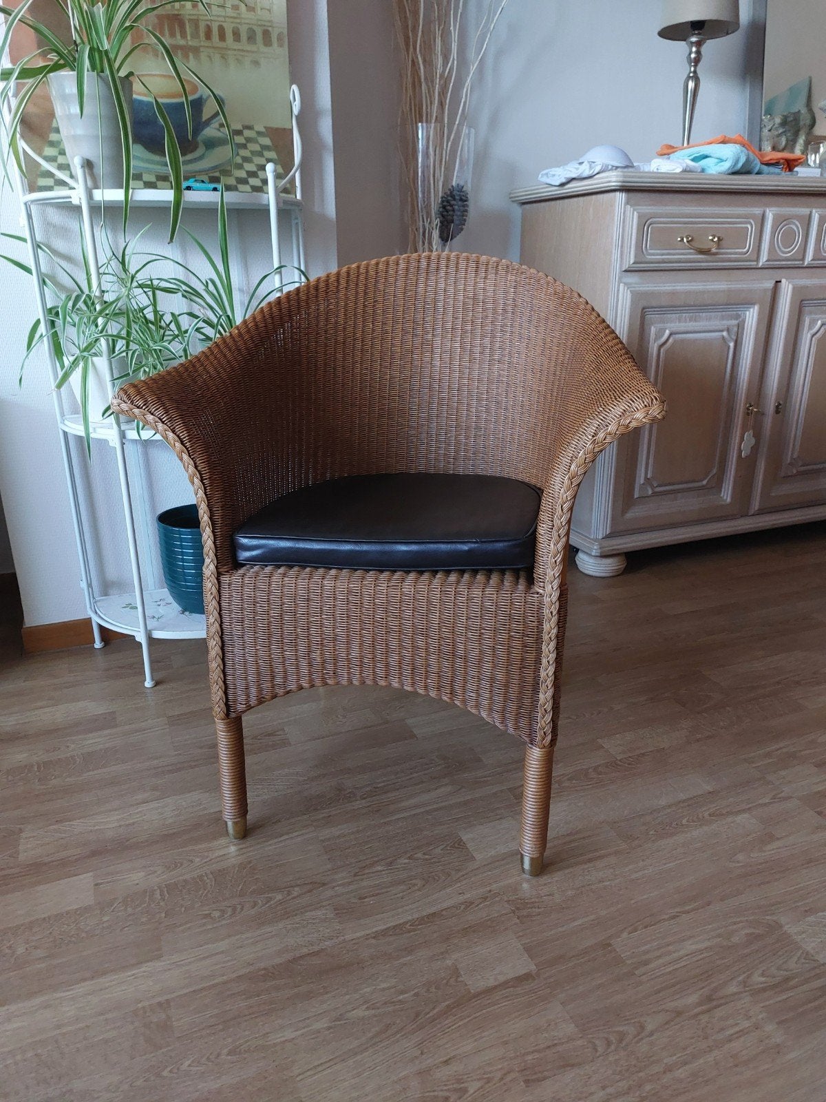 Siège en osier de haute qualité, Maison & Meubles, Enlèvement