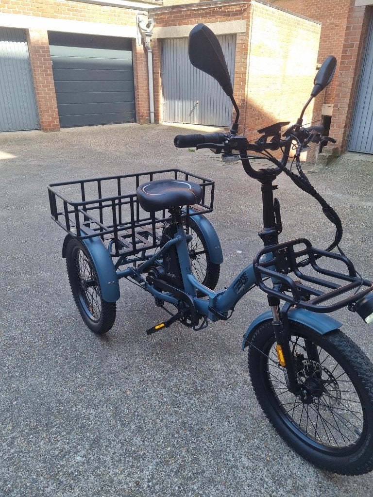 Fafrees F20 Mate HS - Elektrische driewieler fiets, Fietsen en Brommers, Fietsen | Driewielfietsen, Zo goed als nieuw, Schijfrem