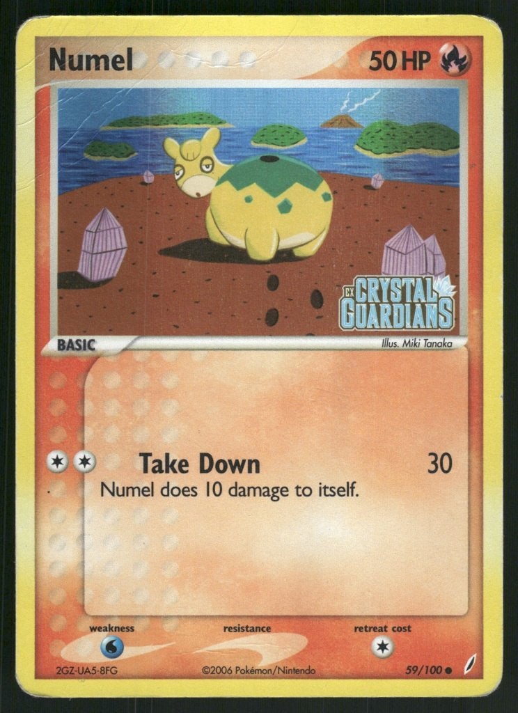 Numel 59/100 - Crystal Guardians (Reverse Holo) (Por), Hobby en Vrije tijd, Verzenden, Gebruikt