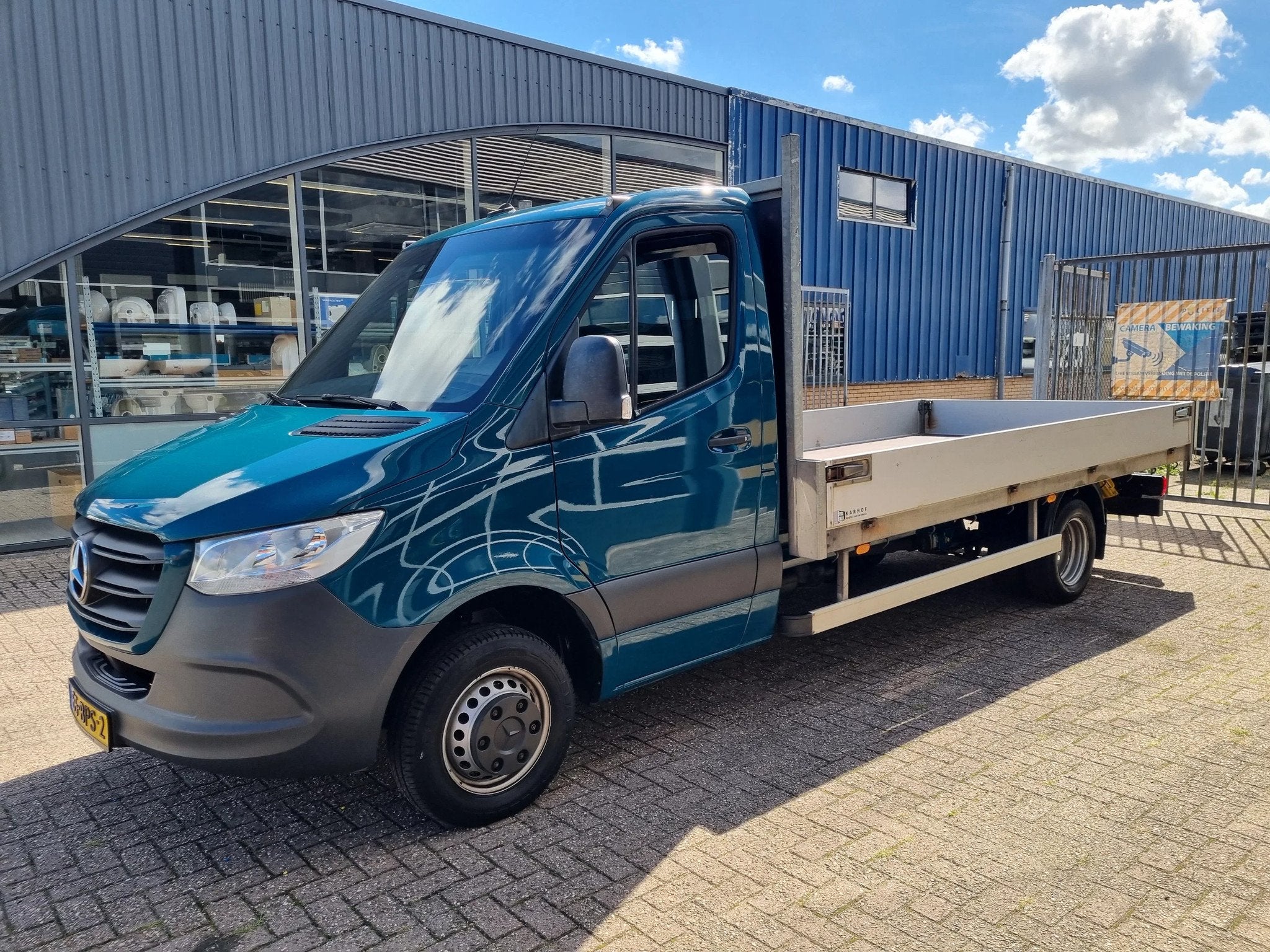 Mercedes-Benz Sprinter 516 CDI Open laadbak 4.26m GVW 5000kg, Auto's, Automaat, Achterwielaandrijving, Gebruikt, Euro 6