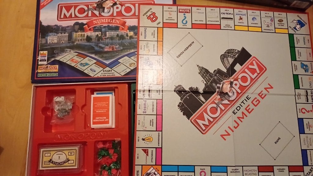 jeu de plateau new Monopoly Nijmegen Monopoly beautiful, 1 ou 2 joueurs, Enlèvement ou Envoi, Neuf, Monopooly