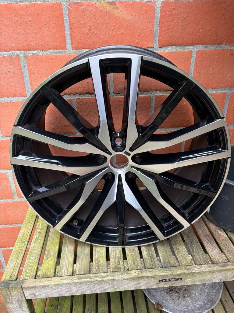 22 inch originele BMW 742M bicolor velg, Autos : Pièces & Accessoires, Enlèvement, Autres dimensions, Jante(s)