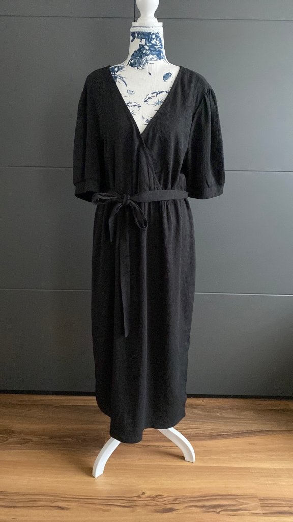 zwart lang kleed maat 44, Kleding | Dames, Ophalen of Verzenden, Maat 42/44 (L), Zwart