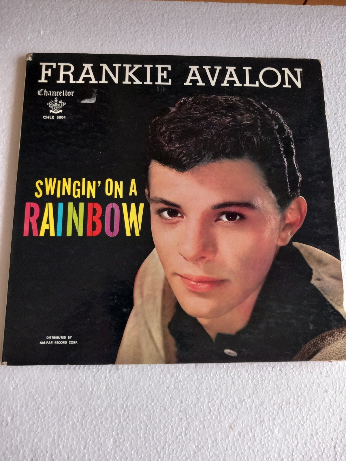 FRANKIE AVALON. STEP IN THE RIGHT DIRECTION. POPCORN LP