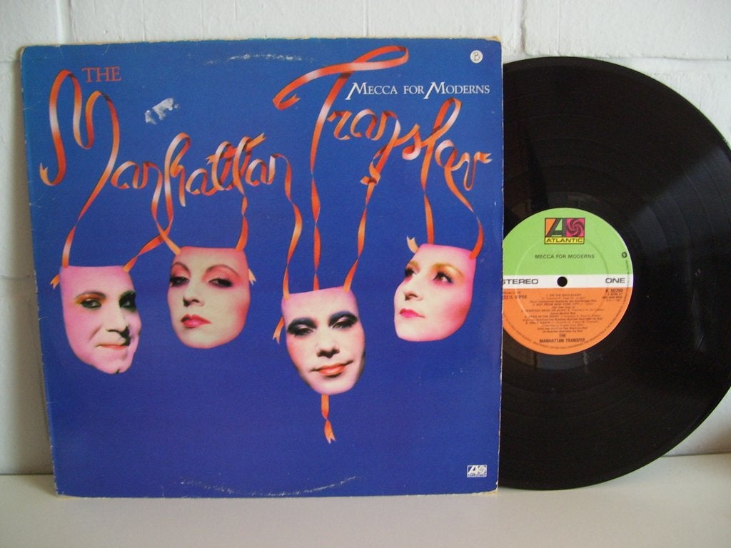 THE MANHATTAN TRANSFERT  mecca for moderns, Enlèvement ou Envoi, Pop, Avec pochette intérieure, Utilisé